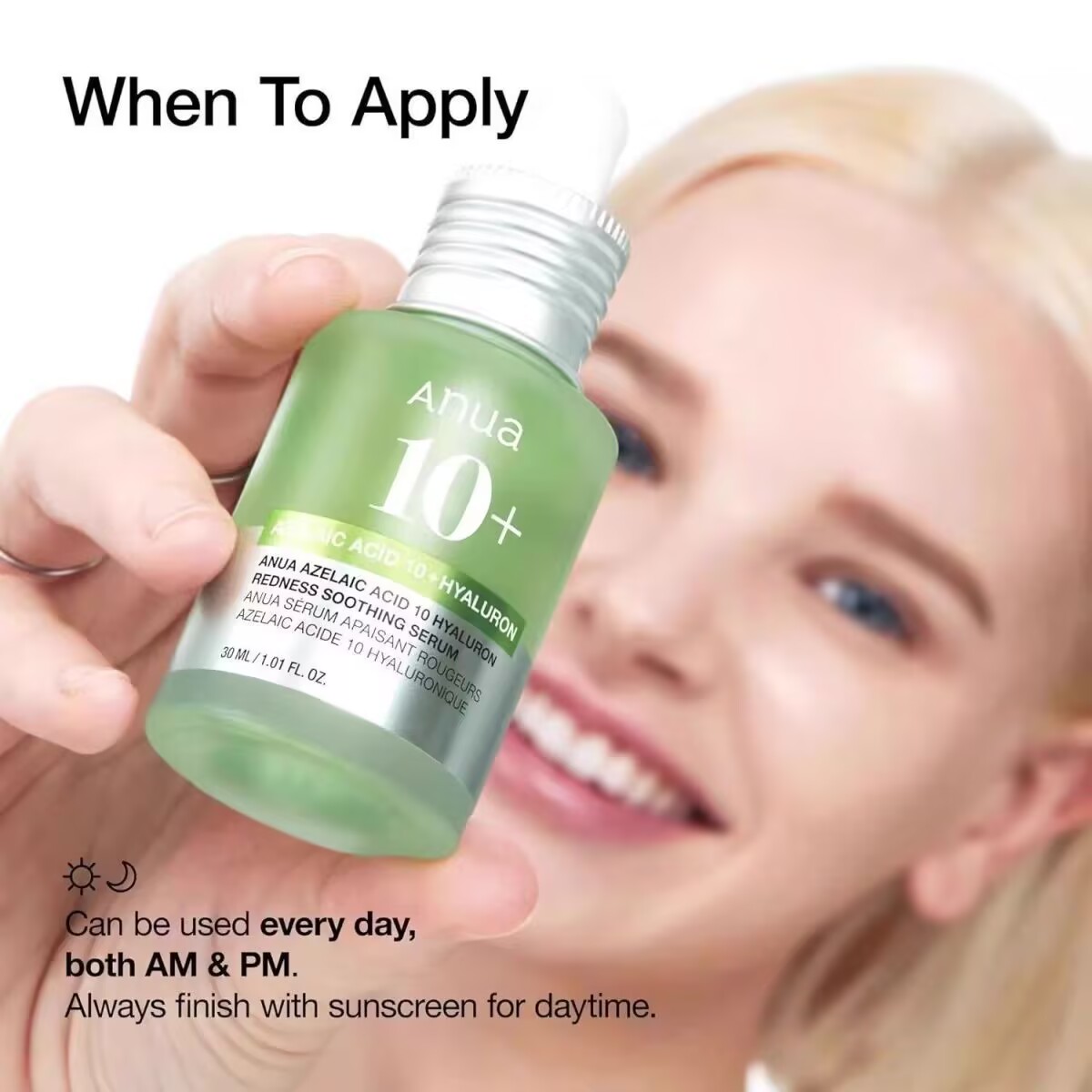 Azelaic Acid Serum - Korean Azelaic Acid 10 Hyaluron Redness