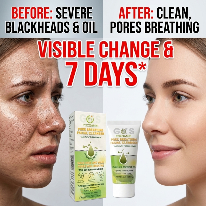 Skincare Oily Skin - POZOAMIS Deep Pore Cleansing Facial Wash