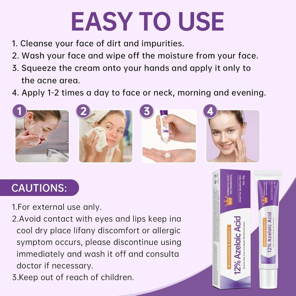 Azelaic Acid 12% 20% Serum Aze - Azelaic Acid Serum recension och pris