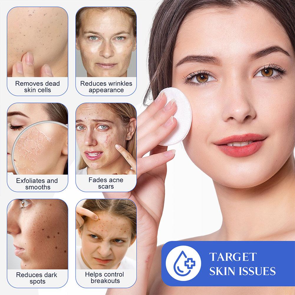 Glycolic Acid Facial Pads Exfo - Salicylic Acid Cleanser recension och pris