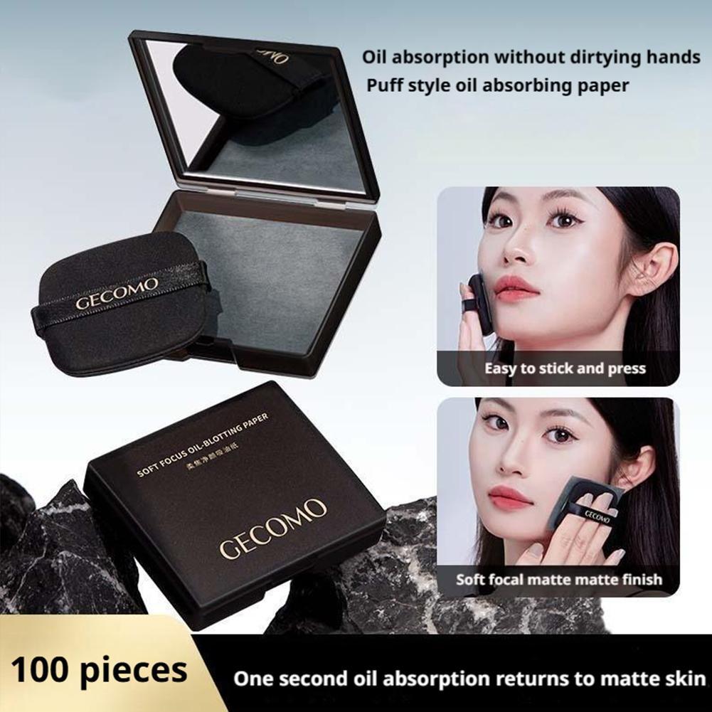 100PCS/Set Oil-absorbing Paper - Skincare Oily Skin recension och pris