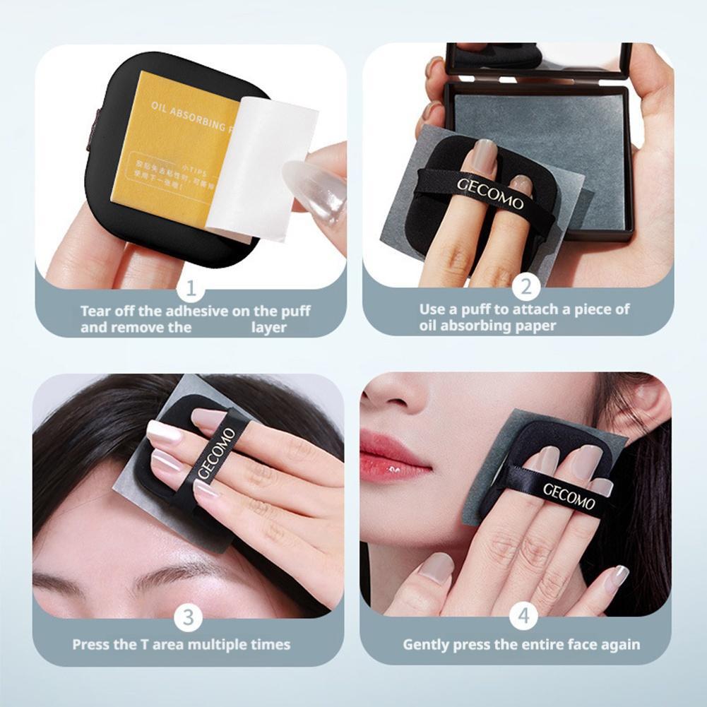 100PCS/Set Oil-absorbing Paper - Skincare Oily Skin recension och pris