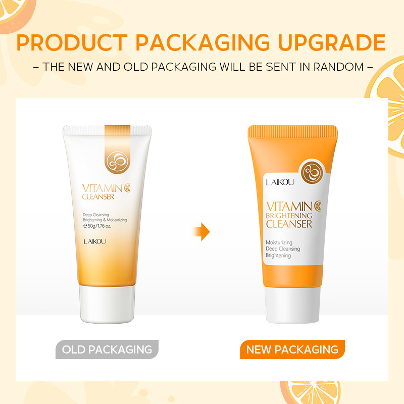 LAIKOU 50g Vitamin C Facial Cl - Salicylic Acid Cleanser recension och pris