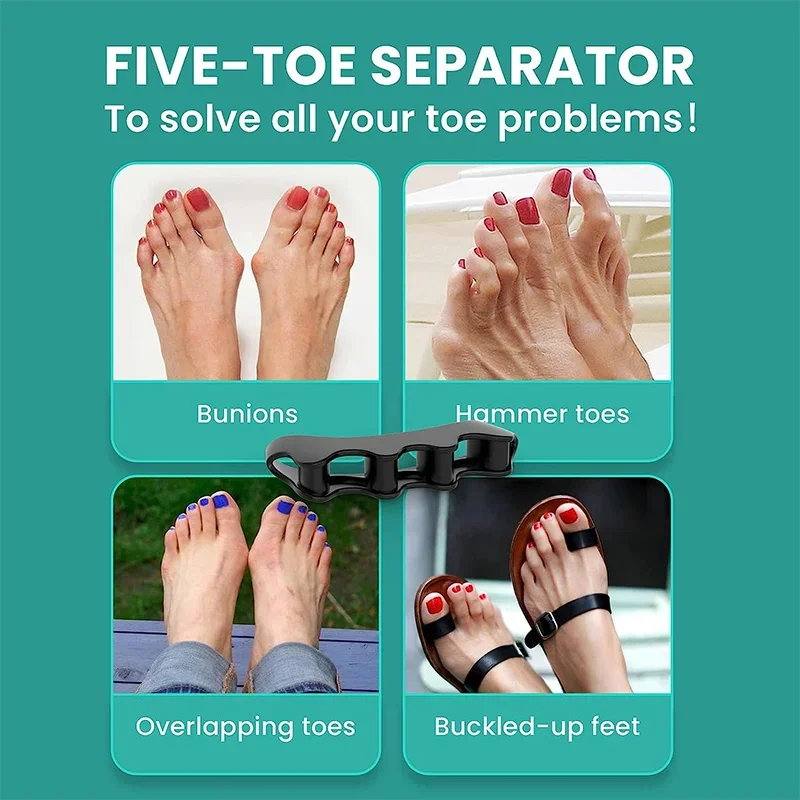 Silicone Toe Separators Correc - Skincare Oily Skin recension och pris