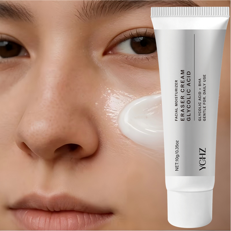 Moisturizing Gel Cream Contain - Glycolic Acid Exfoliant recension och pris