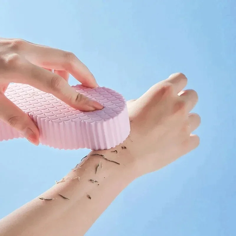 1pcs Soft Sponge Body Scrubber - Skincare Oily Skin recension och pris