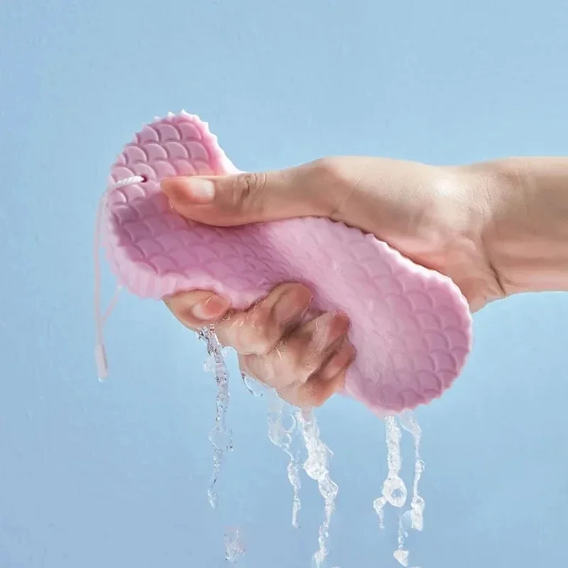 1pcs Soft Sponge Body Scrubber - Skincare Oily Skin recension och pris